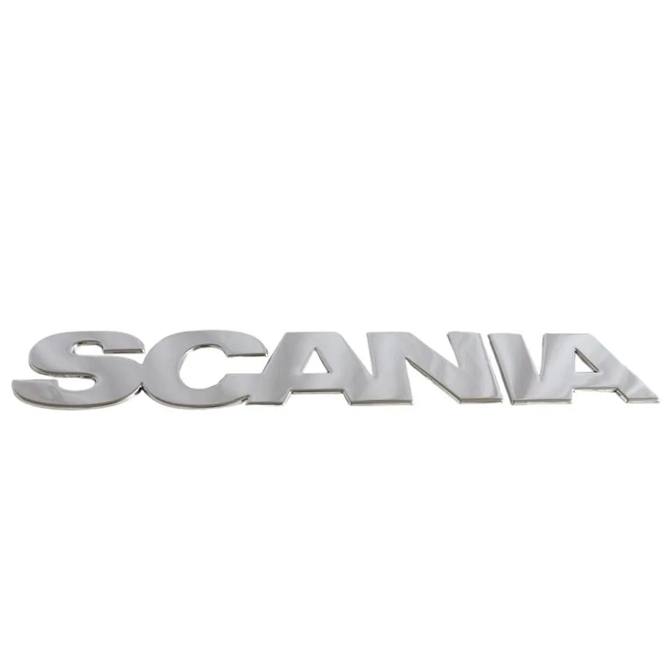 Emblema Inox Scania NTG Cabine P e G Colável