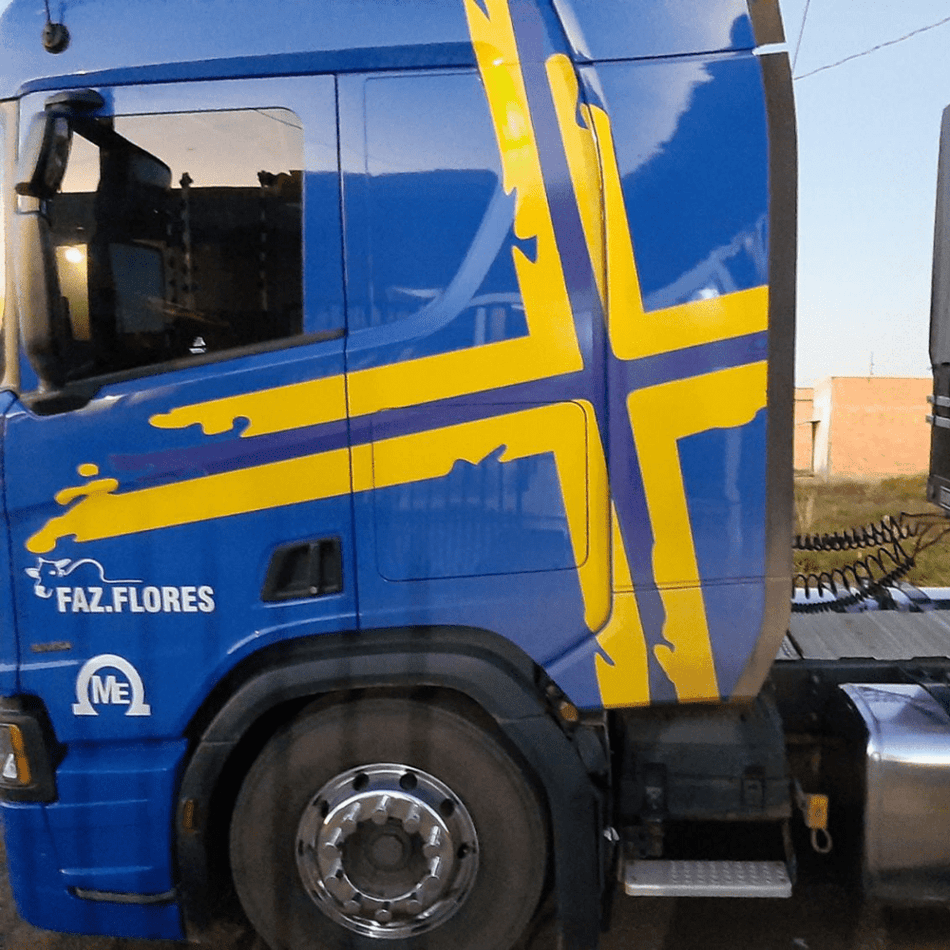 Tampa Estribo Scania NTG Cabine G Par Completo