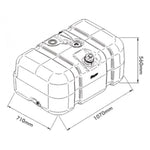 Tanque Plástico VW Constellation Worker 275L 1993-2011
