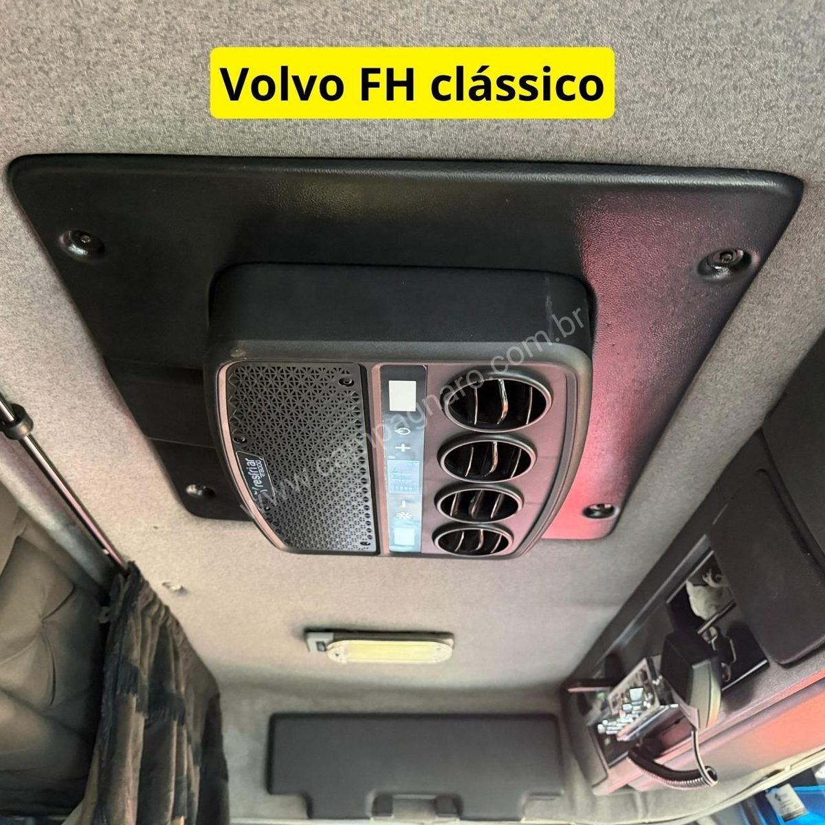 Ar-Condicionado De Teto para Caminhão 12Volts RT8000 - 1.900w 6.500BTUS