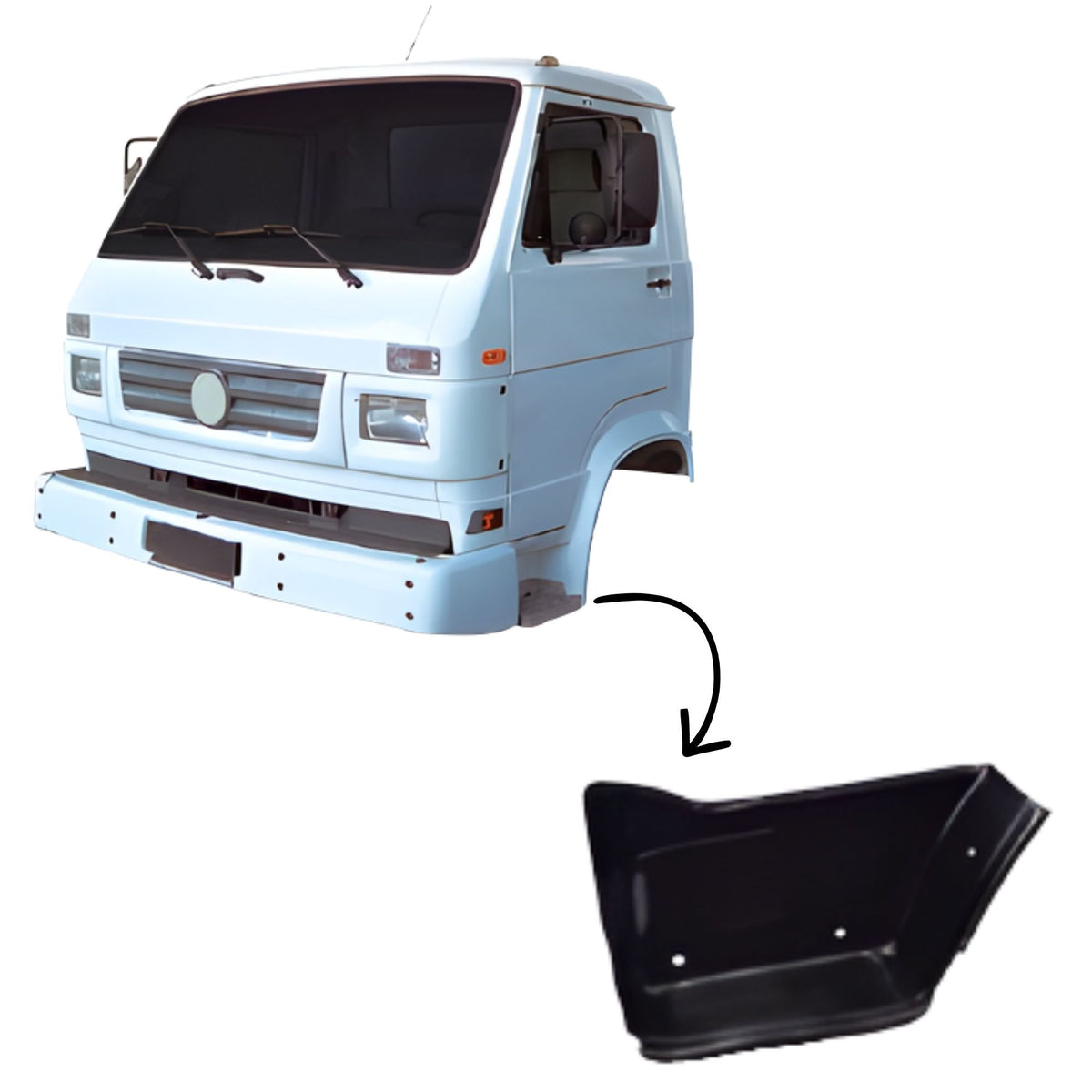 Lateral do Estribo - Volkswagen Worker