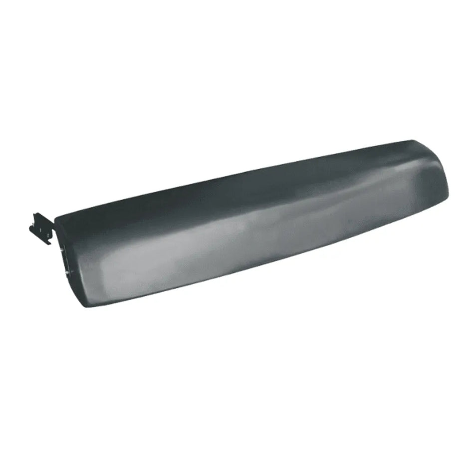 Lâmina Tapa Sol Ford Cargo até 2011 - Preta com Suporte
