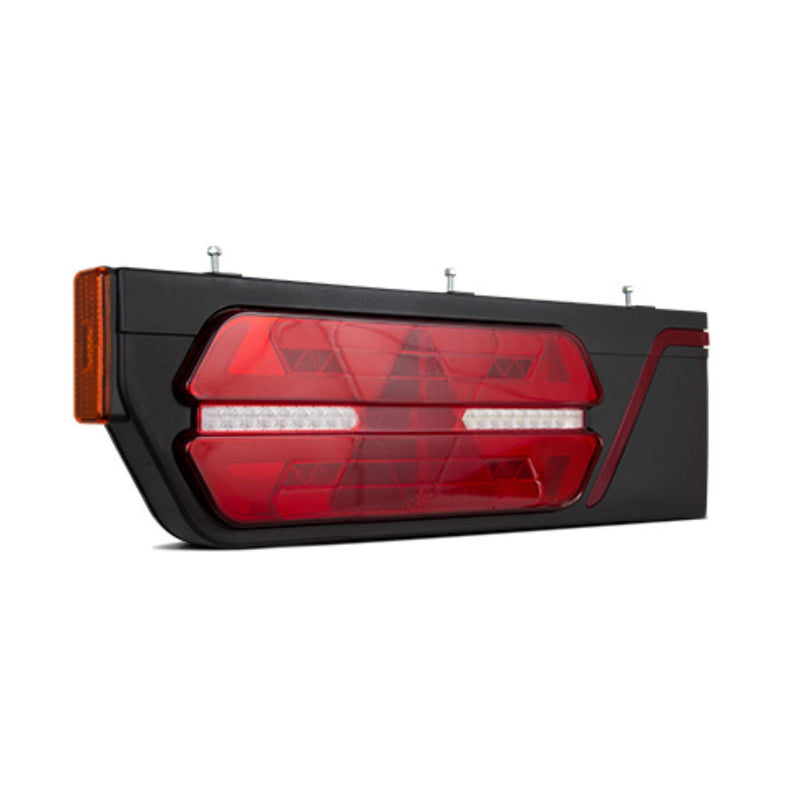 Suporte Traseiro Lanterna Triplo X PLUS LED Pradolux Caminhão