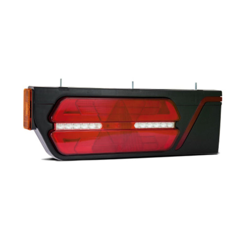 Suporte Traseiro Lanterna LED Triplo X Pradolux Caminhão