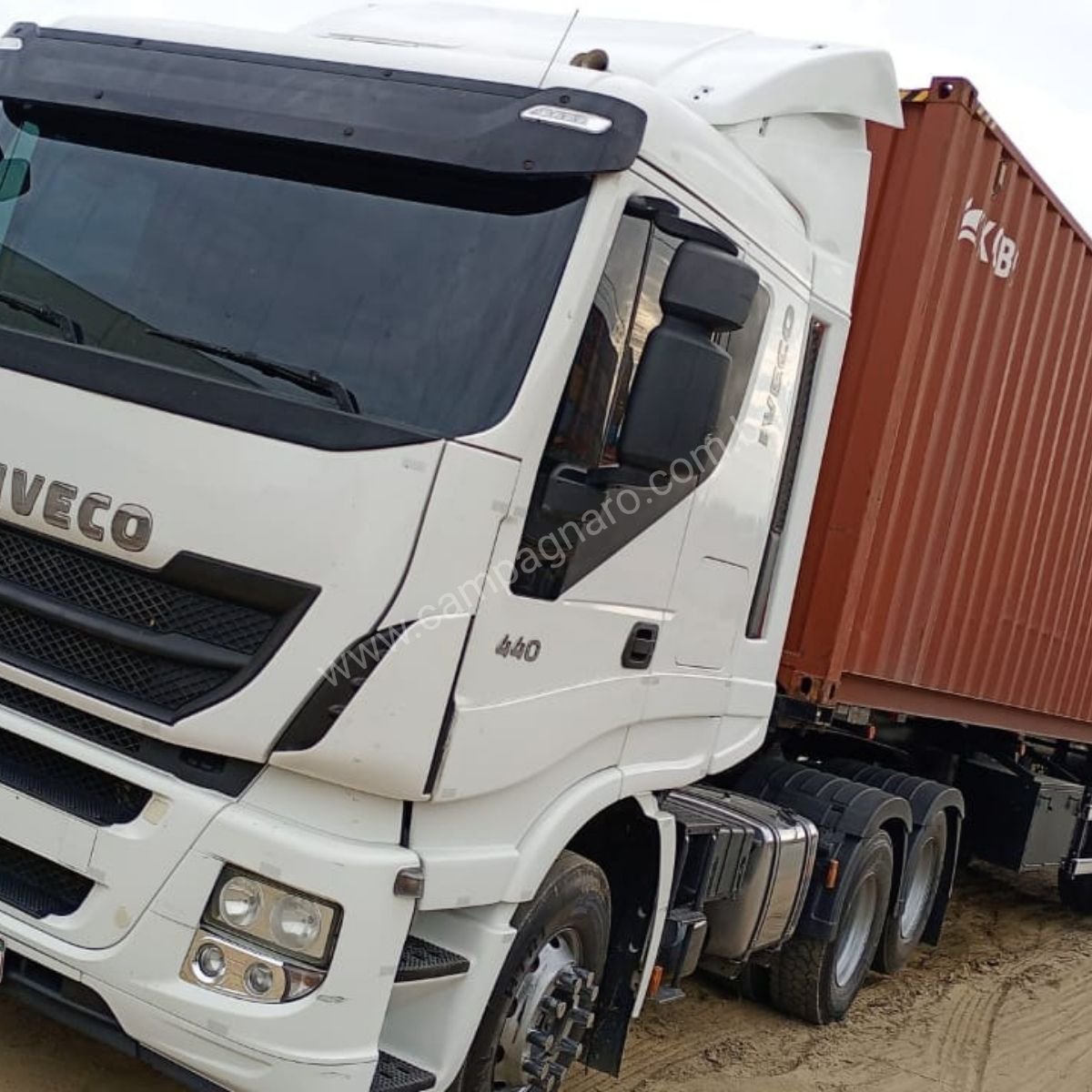 Defletor De Ar Iveco Cabine Baixa Hi-way Completo