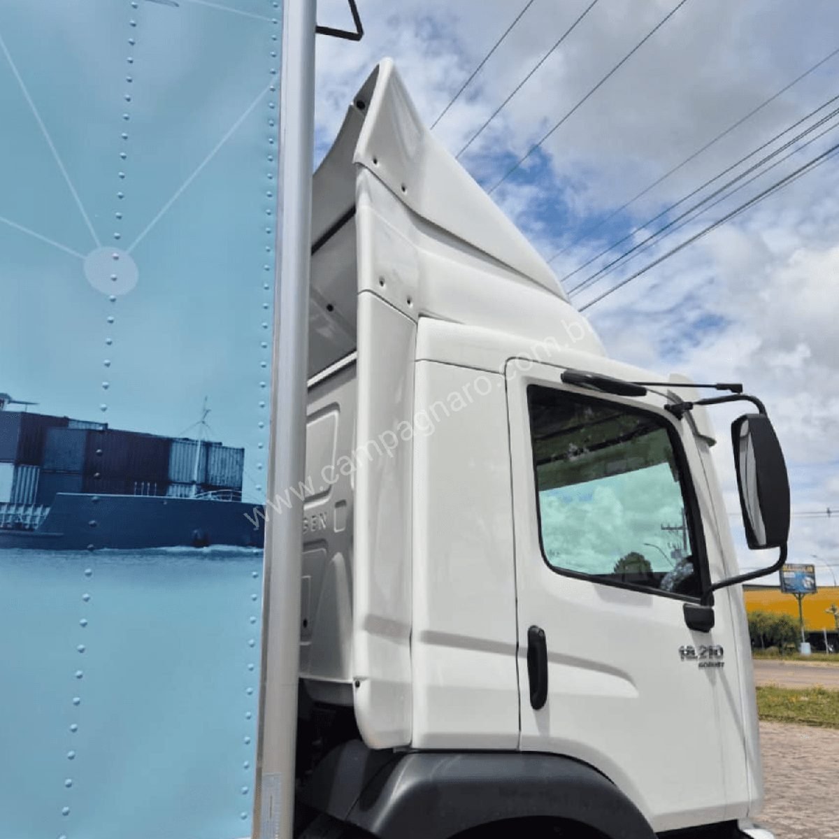 Defletor de Ar Volkswagen Constellation Cabine Simples - Rodoplast