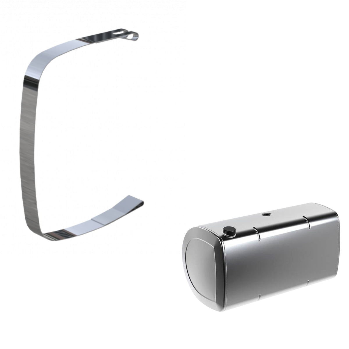Cinta para Tanque de Combustível em Inox - Volvo FH