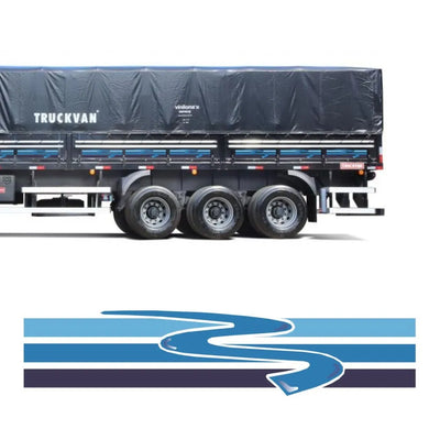 Faixa Adesivo para Carreta do Scania 98/S4