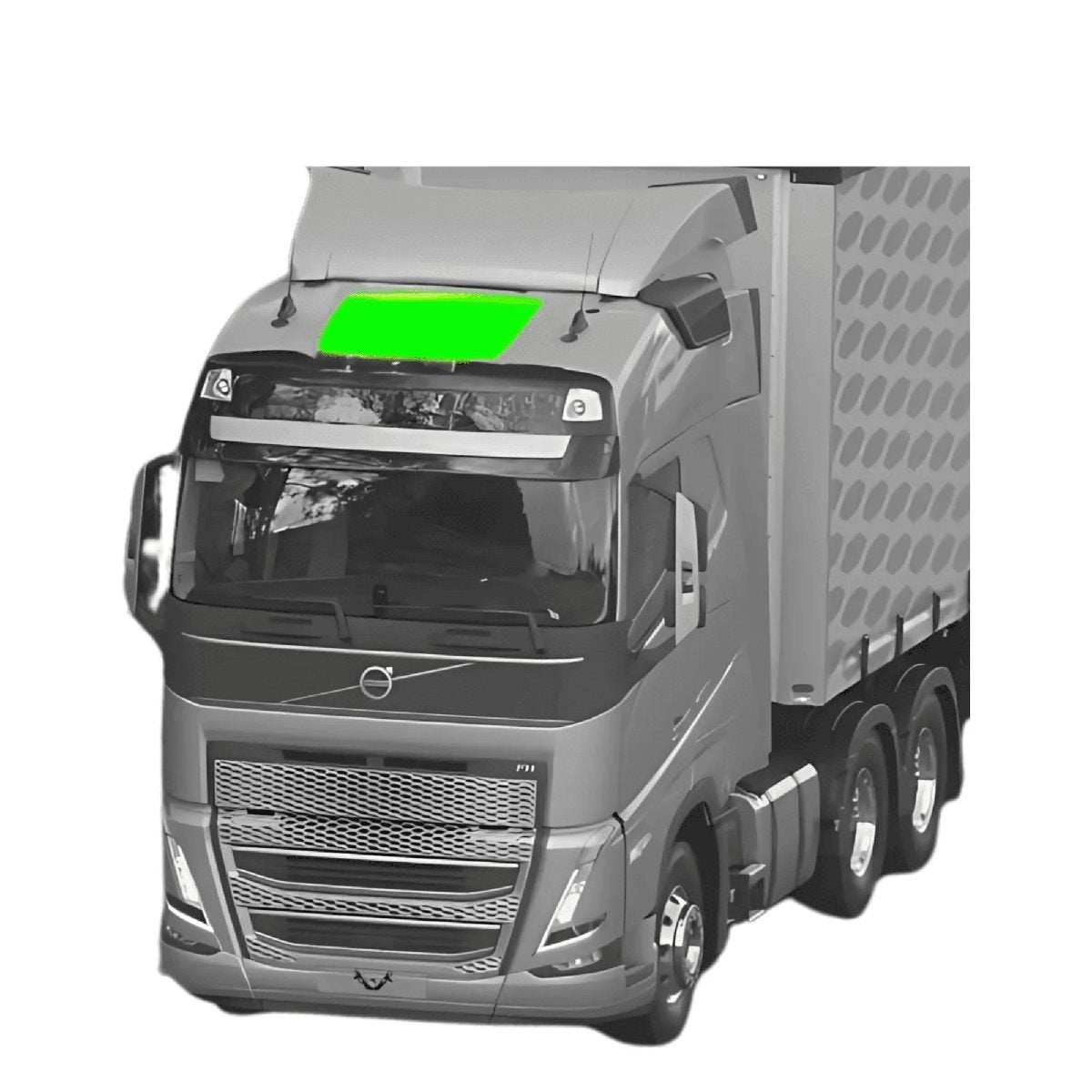 Vidro Teto Solar FH 2015 até 2025 - Original Volvo