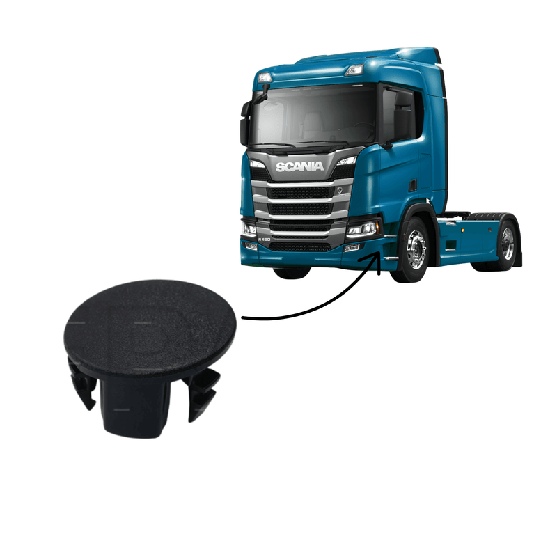 Tampa Capa Para-choque Scania NTG 2019+ Redonda Cepam