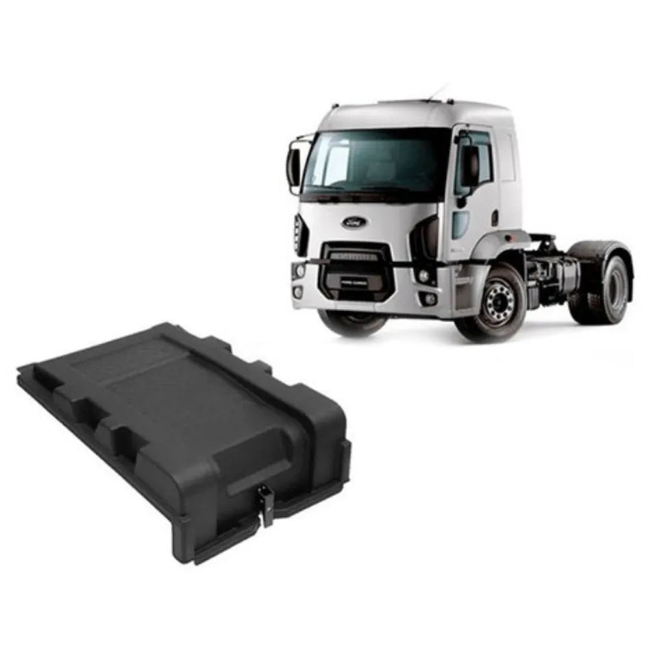 Tampa Bateria Ford Cargo 2012 em Diante Plástico Resistente