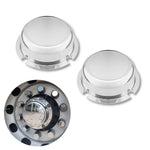 Tampa Cubo Implemento 4 Furos ABS Cromada