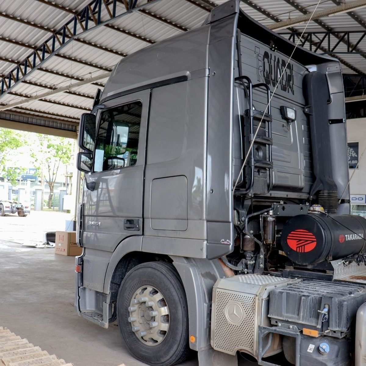 Defletor de Ar Mercedes-Benz Actros Cabine Alta Com Teto - Rodoplast