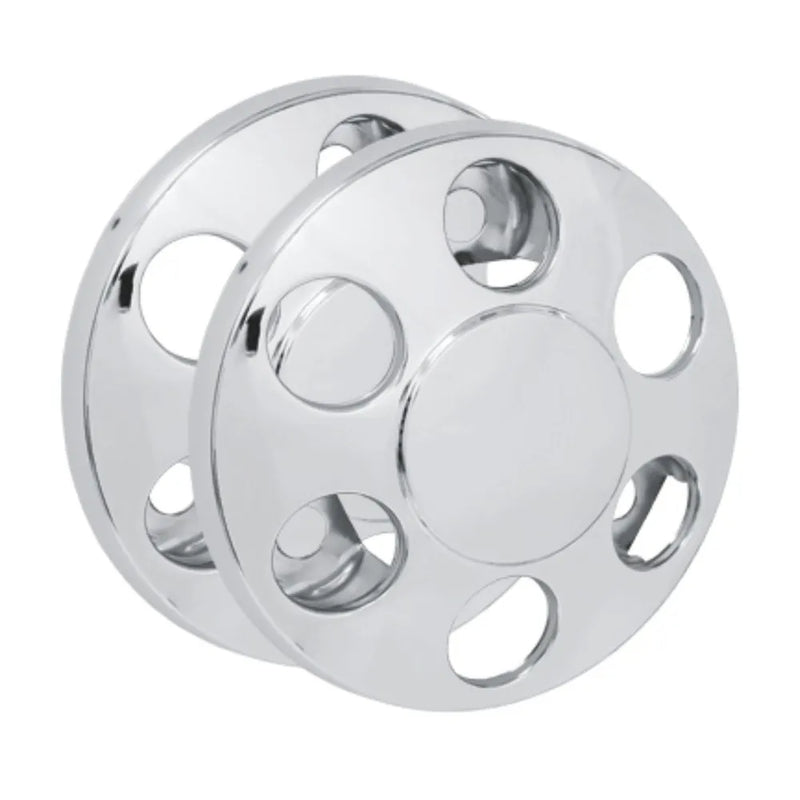 Calota Protetor Roda Traseira Iveco Daily Aro 16 Inox - Par