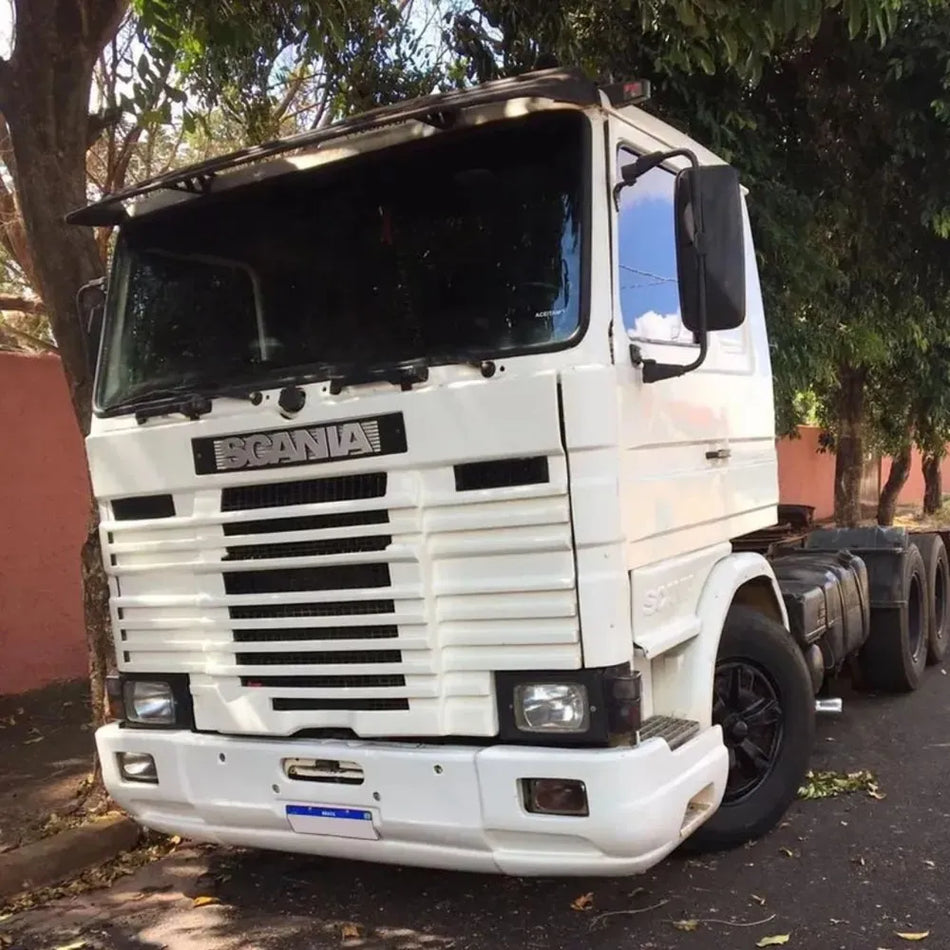 Capa Para-choque Scania R 112 Fibra com Suportes