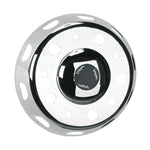 Calota Americana Dianteira Inox Sem Câmara Aro 22,5 - Par