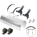 Kit Tanque Combustível Redondo 660mm Fixação Atrás Cabine