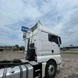 Defletor de Ar Man TGX Cabine Alta e Volkswagen Meteor Completo - Rodoplast