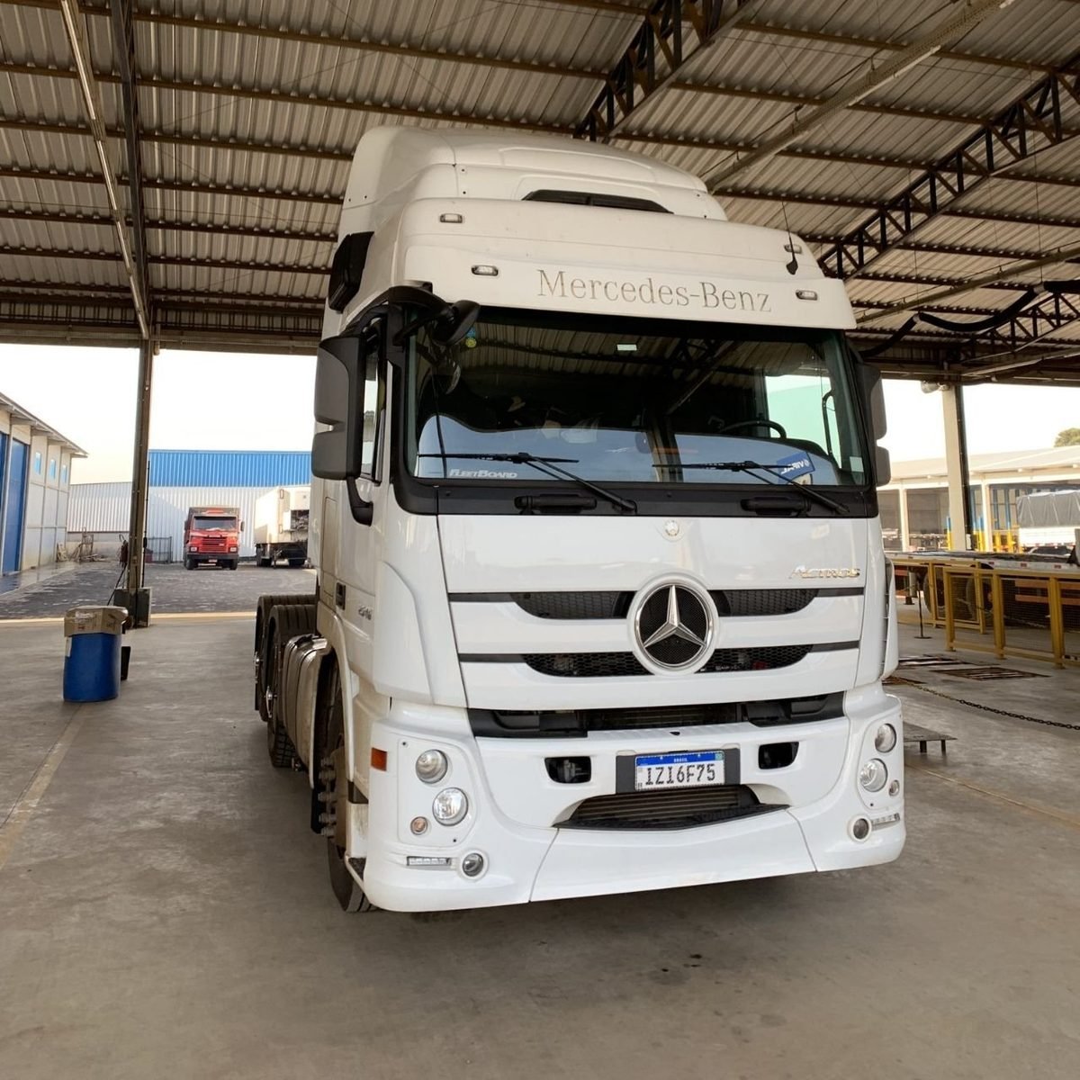 Defletor de Ar Mercedes-Benz Actros Cabine Alta Completo - Rodoplast