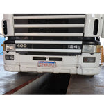 Spoiler Scania Série 4 Plástico Branco Kit Completo